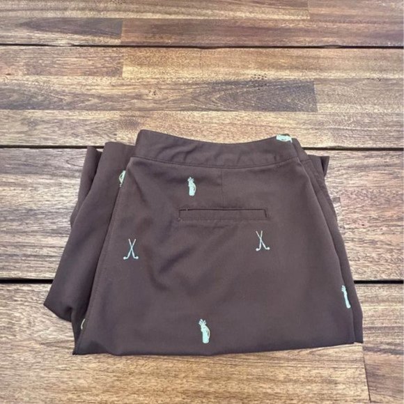 Womans CORAL BAY GOLF SHORTS. Size 18. Pockets! Poly/spandex blend. Stunning! - Picture 9 of 10